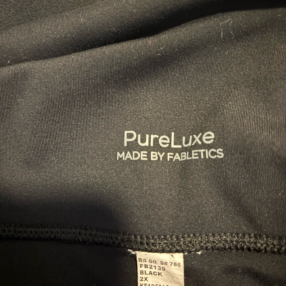 Fabletics PureLuxe Black Activewear